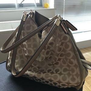 Coach monogram Eddie handbag